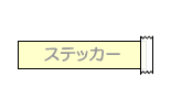 カッティングステッカー図